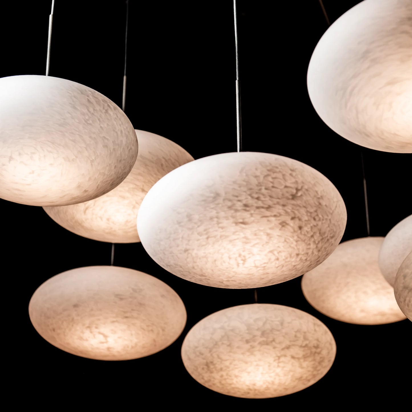 CLOUDS 10-LIGHT MOBILE PENDANT