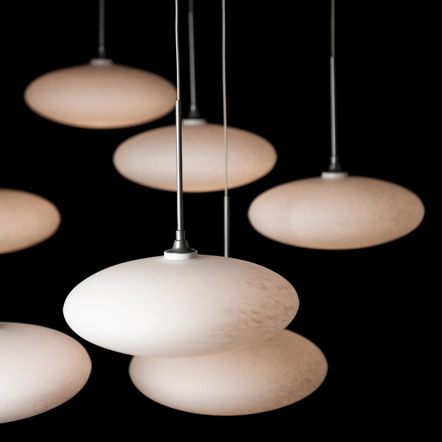 CLOUDS 10-LIGHT MOBILE PENDANT