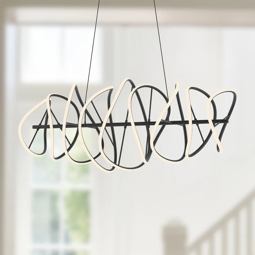COLLIDE 44-in CHANDELIER