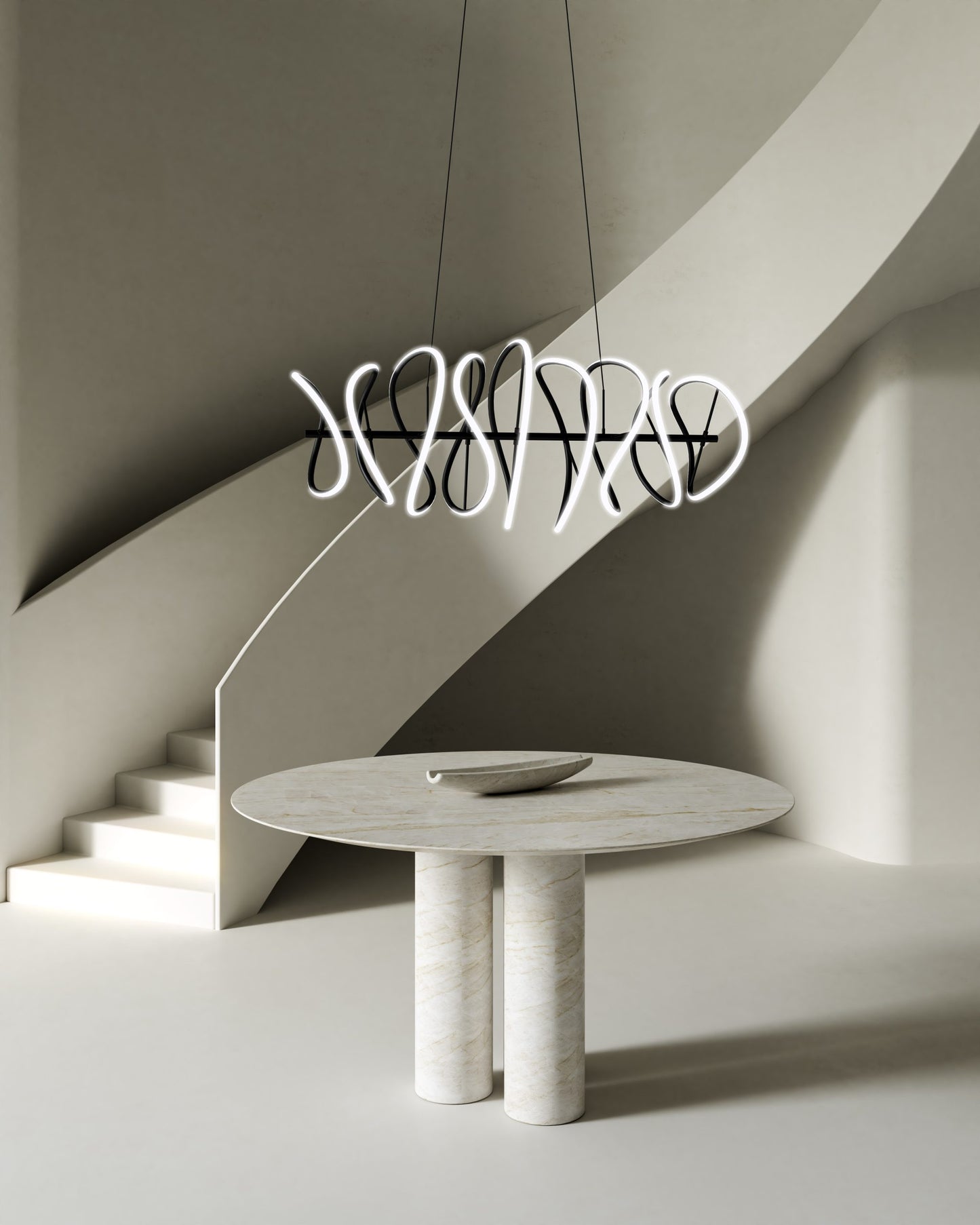 COLLIDE 44-in CHANDELIER