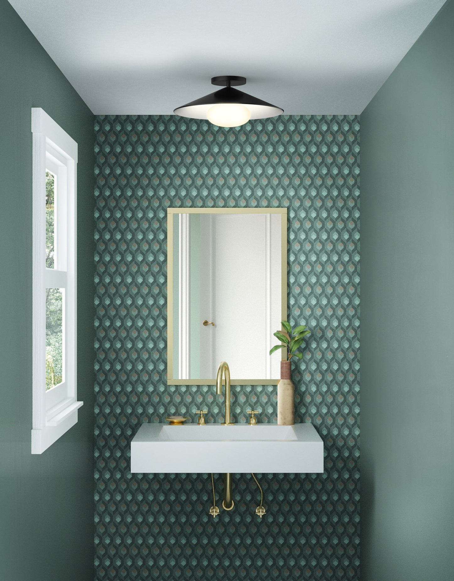 CRUZ 15-in FLUSH MOUNT