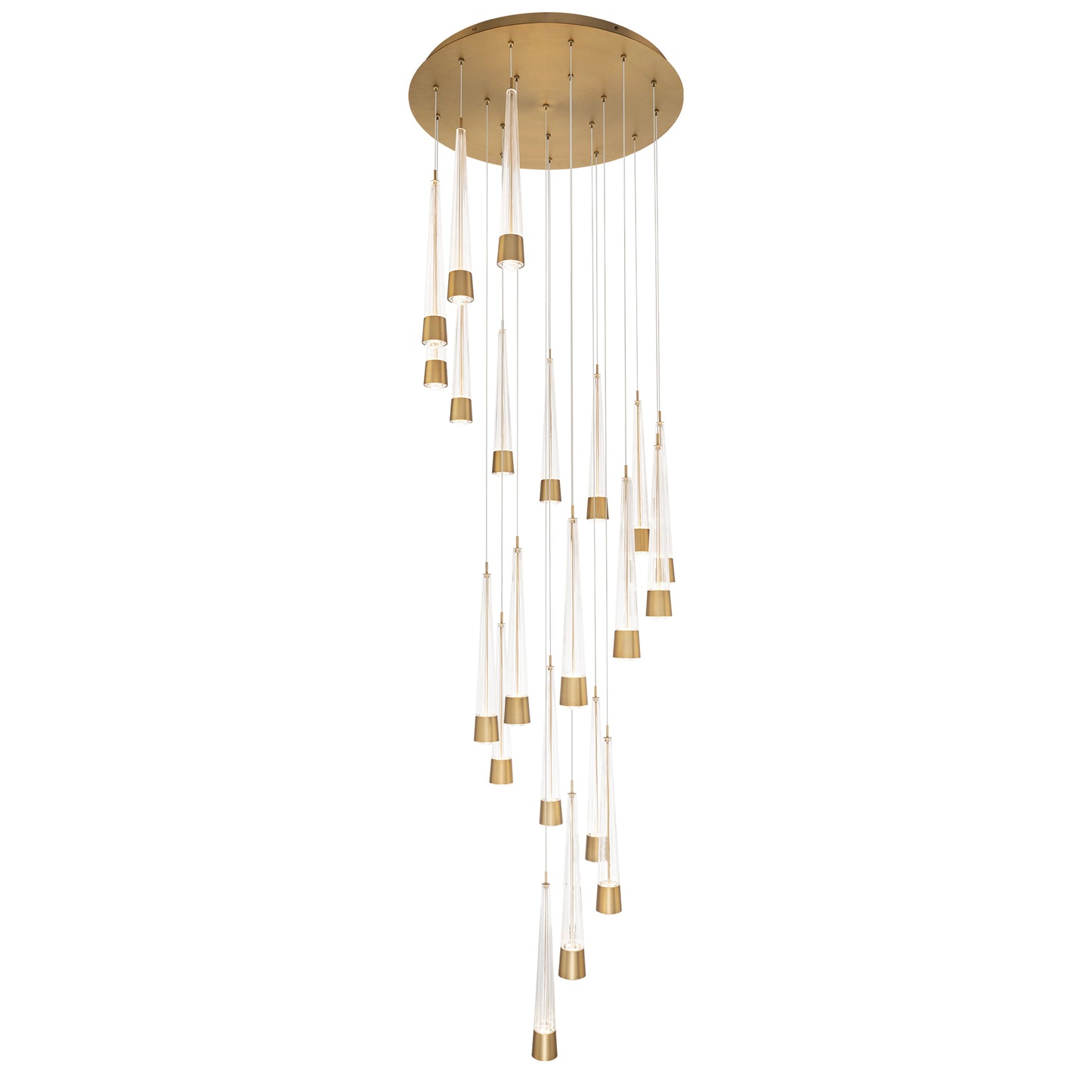 QUILL ROUND MULTI LIGHT 4CCT