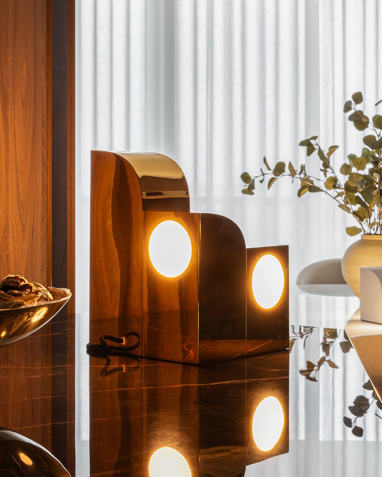 GYPSUM 12-in TABLE LAMP