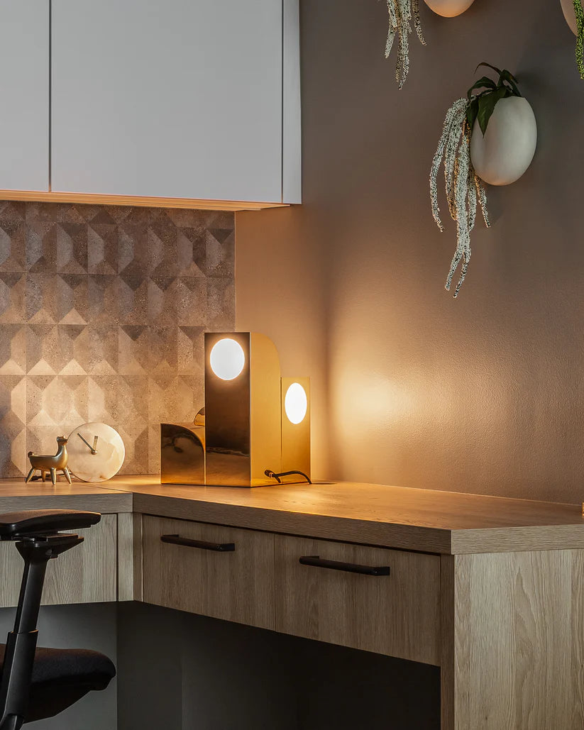 GYPSUM 12-in TABLE LAMP