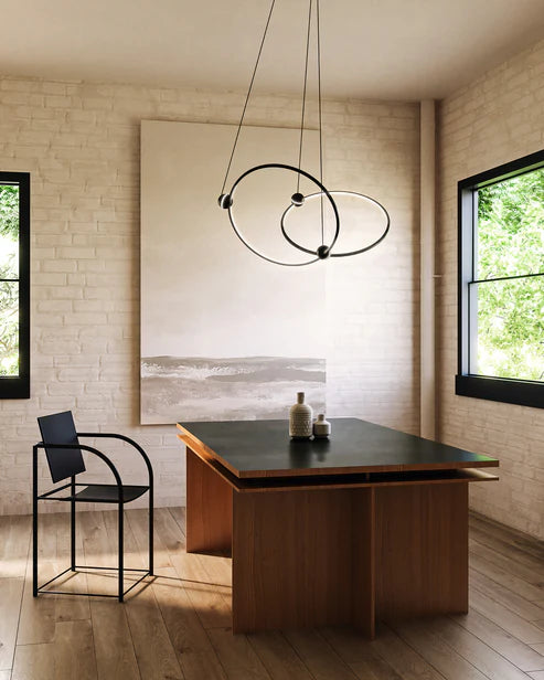 ISHO 2 HEAD CHANDELIER