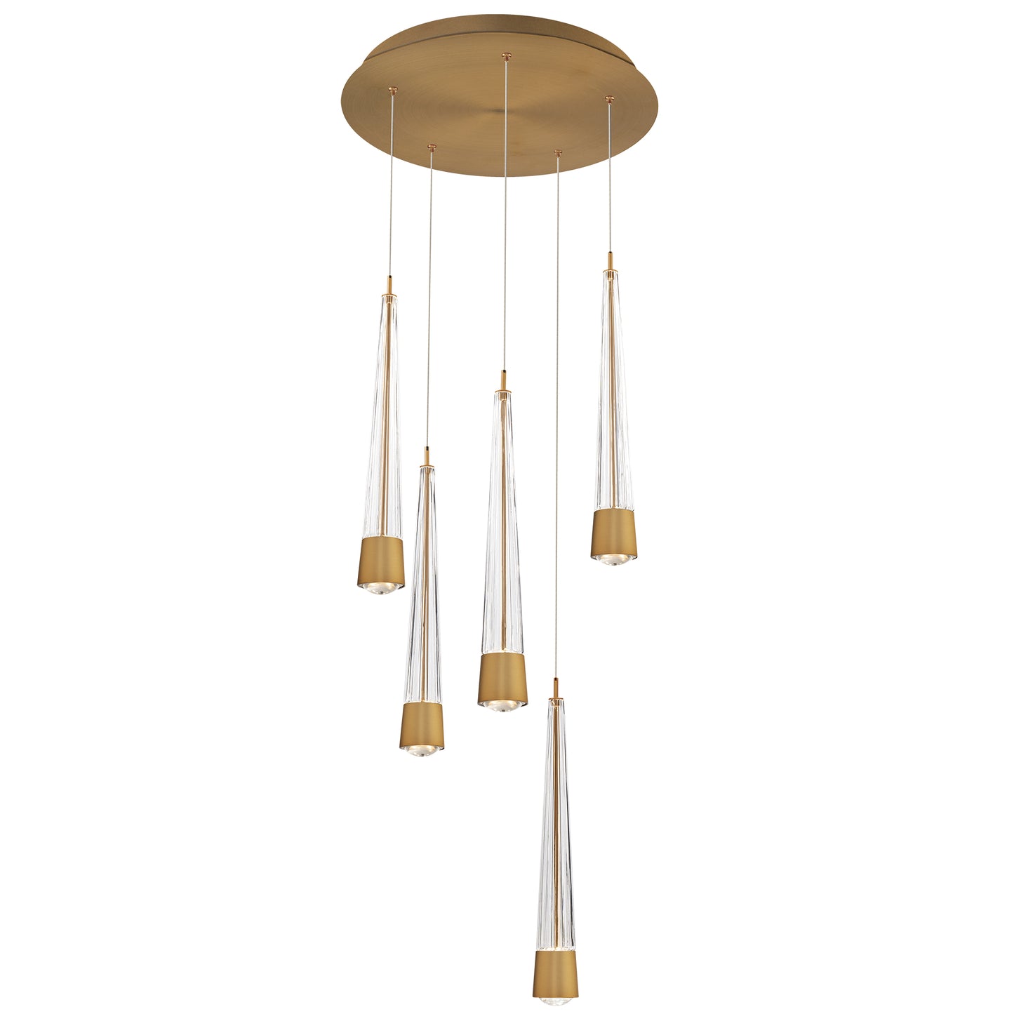 QUILL ROUND MULTI LIGHT 4CCT