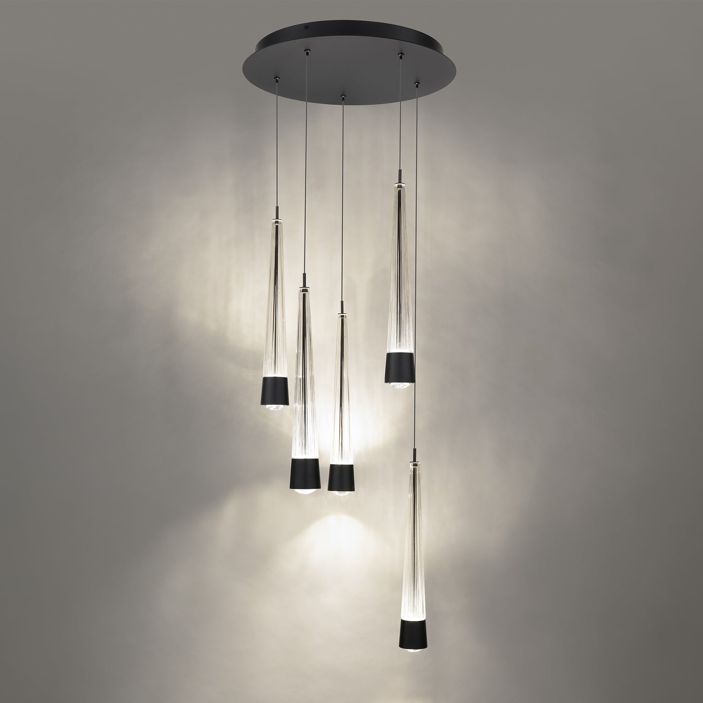 QUILL ROUND MULTI LIGHT 4CCT