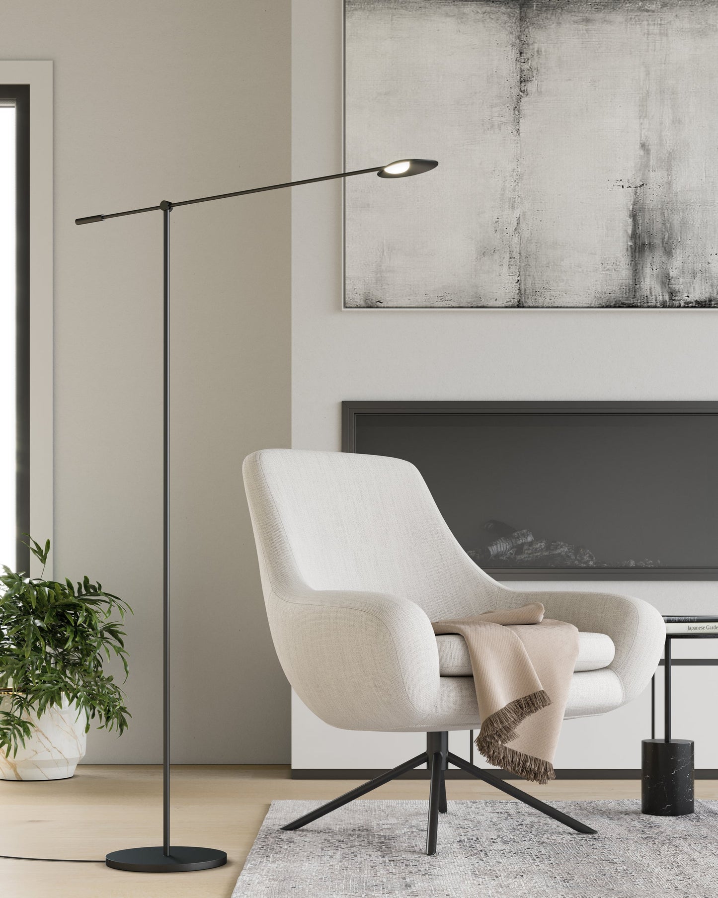 ROTAIRE 54-in FLOOR LAMP
