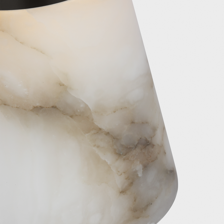 CASPE ALABASTER 8 RECHARGEABLE TABLE LAMP