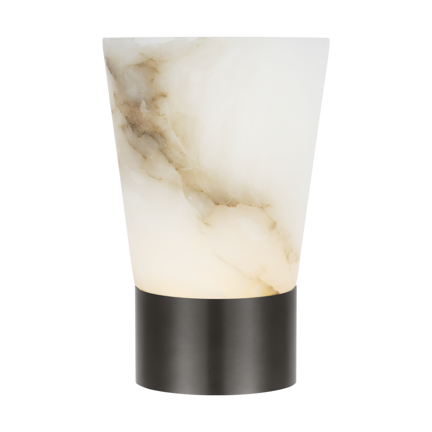CASPE ALABASTER 8 RECHARGEABLE TABLE LAMP