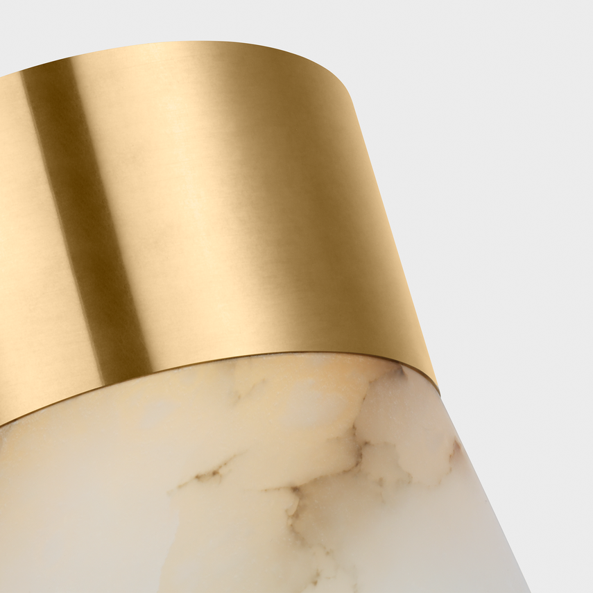 CASPE ALABASTER 8 RECHARGEABLE TABLE LAMP