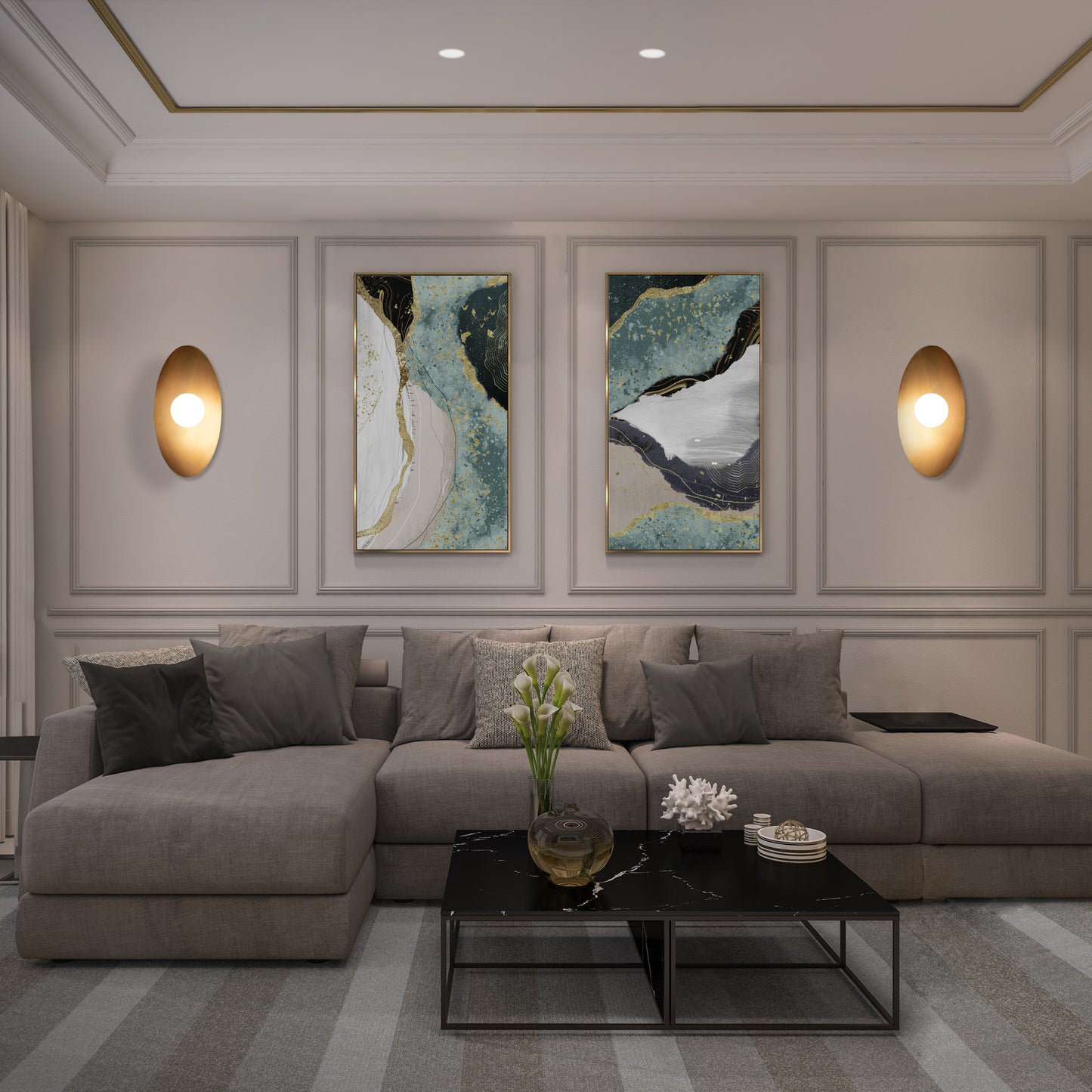 GLAMOUR WALL SCONCE