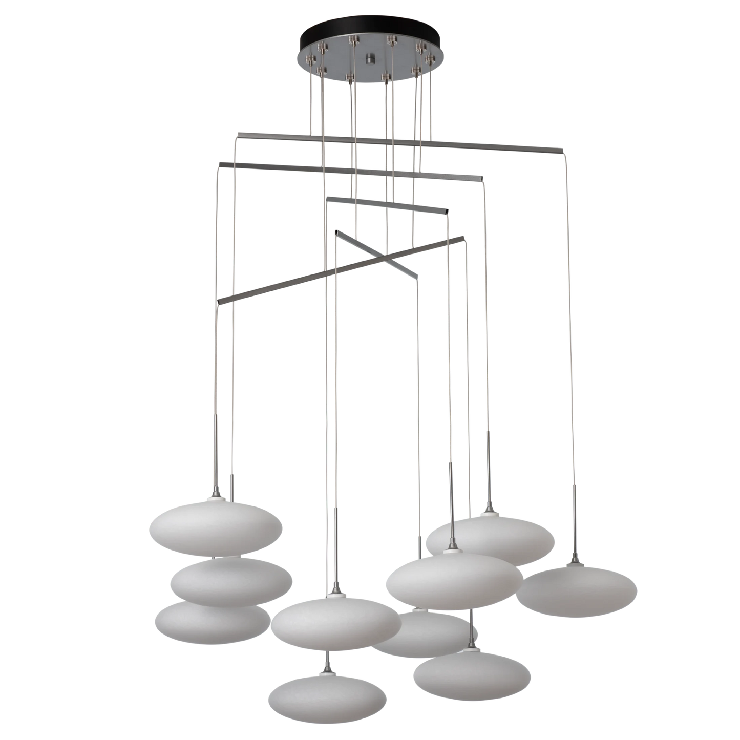 CLOUDS 10-LIGHT MOBILE PENDANT