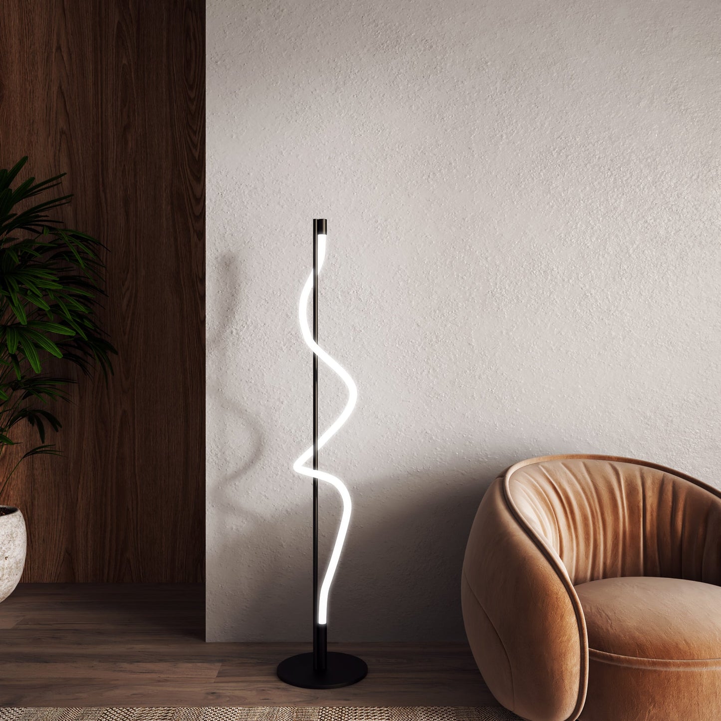 CURSIVE 12-in FLOOR LAMP
