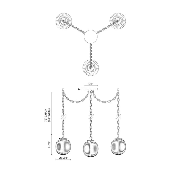 CHERISE 3-LIGHT