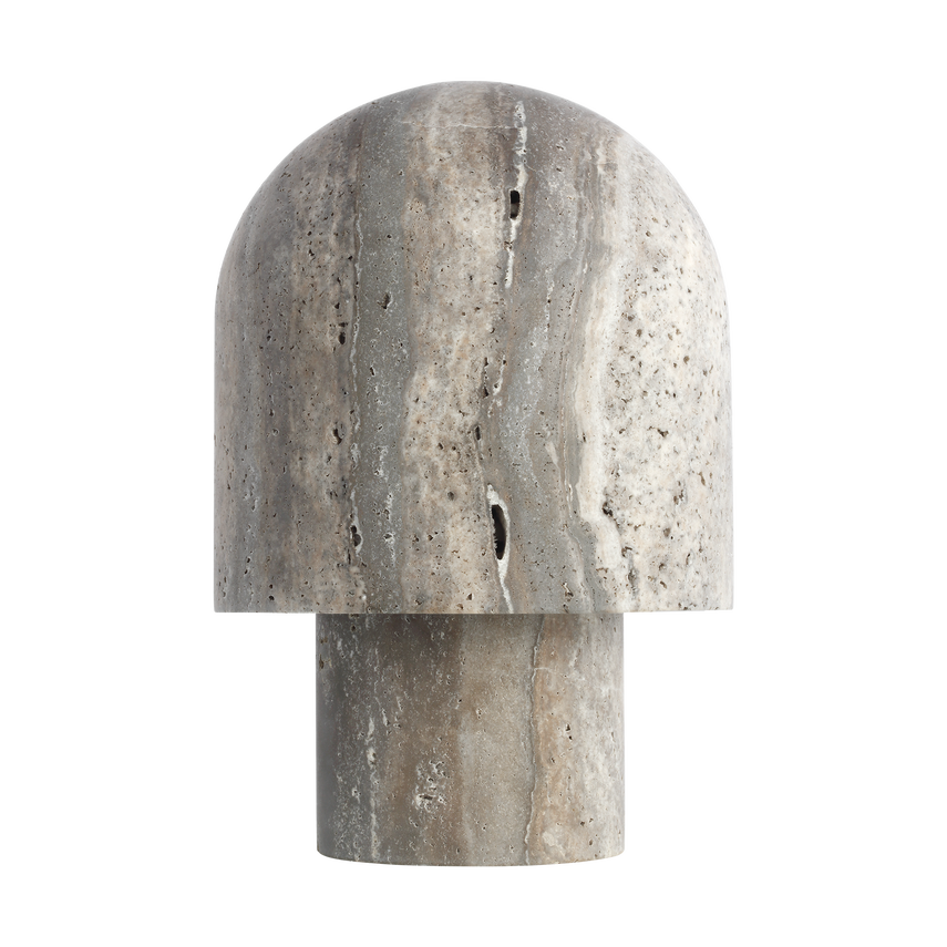 KENNETT SAMLL TRAVERTINE TABLE LAMP