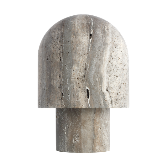 KENNETT SAMLL TRAVERTINE TABLE LAMP
