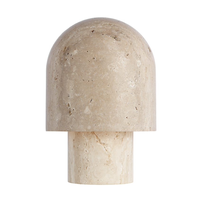 KENNETT SAMLL TRAVERTINE TABLE LAMP