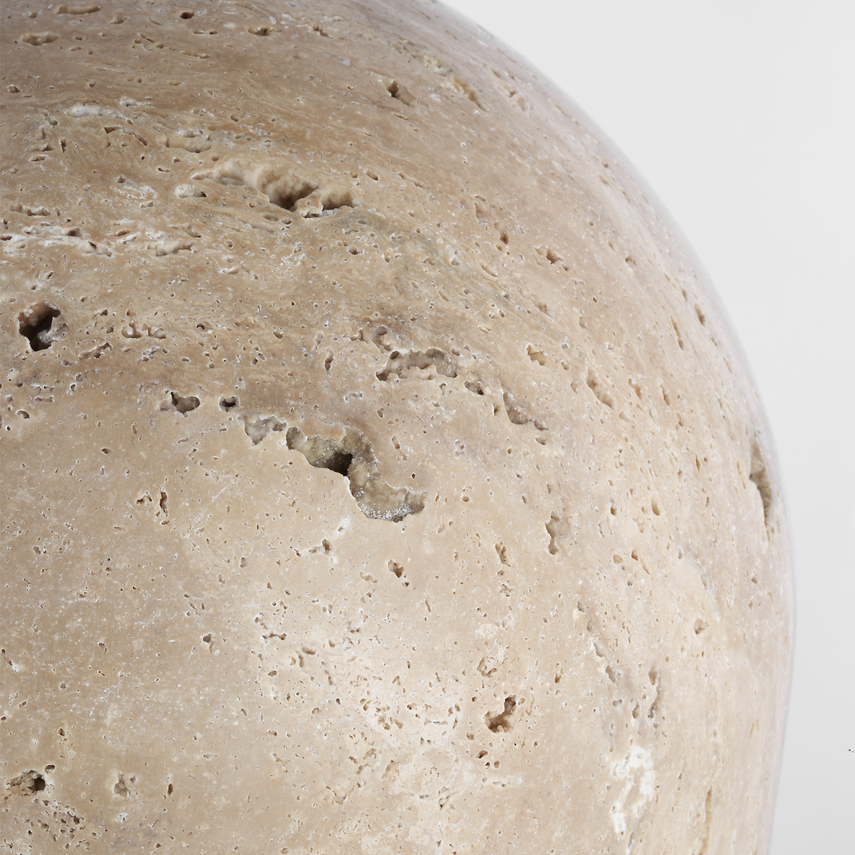 KENNETT SAMLL TRAVERTINE TABLE LAMP